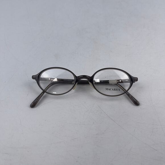 Macarius Licinia Unisex Eyeglasses Frame Brown Plastic Full Rim‎ 45-22-140mm main image 12
